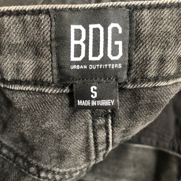 BDG Urban Outfitters frayed hem denim mini skirt Y2K - Picture 5 of 8